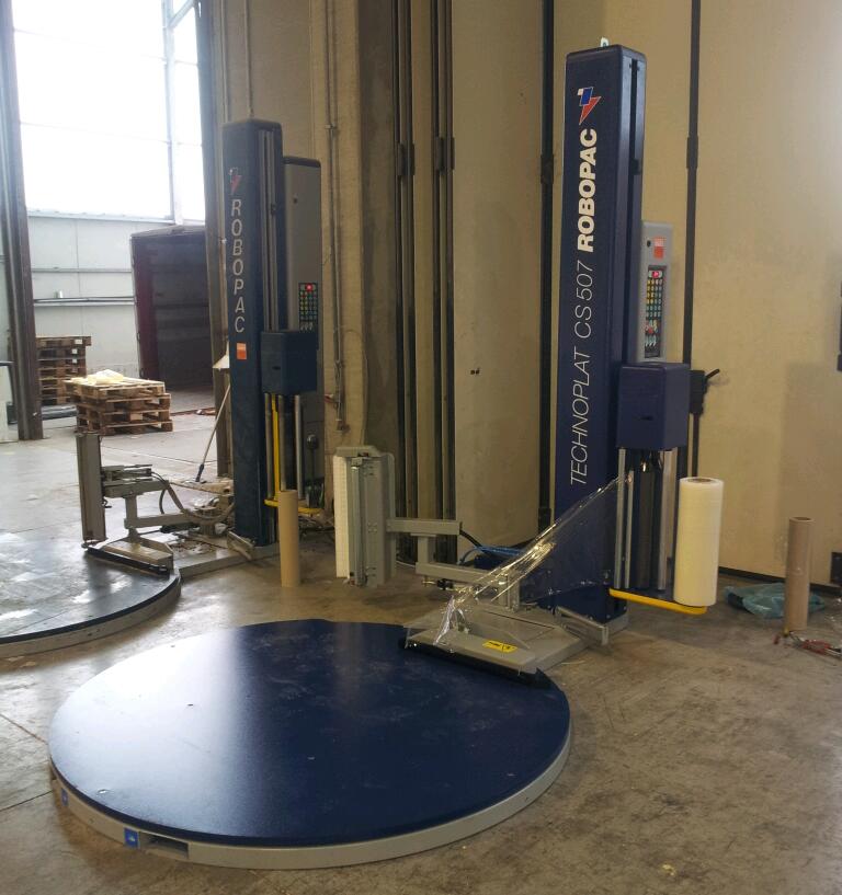 Techno GE.jpg Avvolgipallet Technoplat automatico - Azienda commercio legumi - Nola (NA)